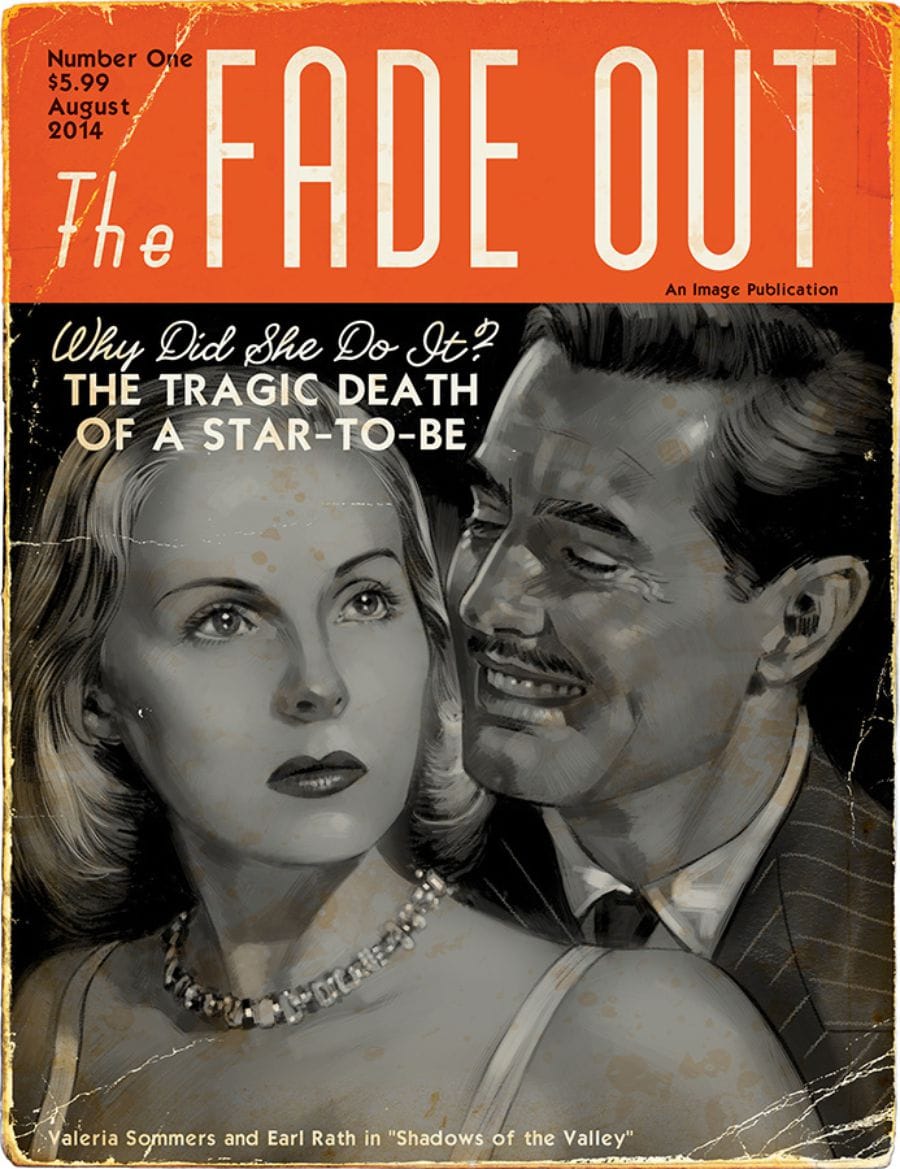 'The Fade Out,' first issue variant cover (image via howtolovecomics.com)