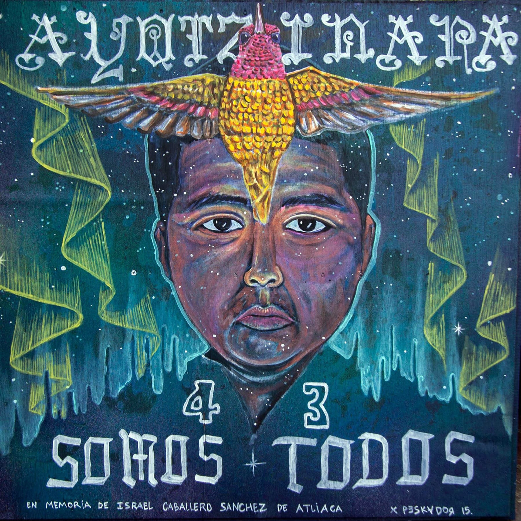 Tribute to the Disappeared_Pancho Pescador_En memoria de Israel Caballero Sanchez_In Memory of Israel Caballero Sanchez-