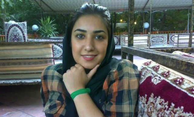 Atena Farghadani (Image courtesy Justice for Iran) 