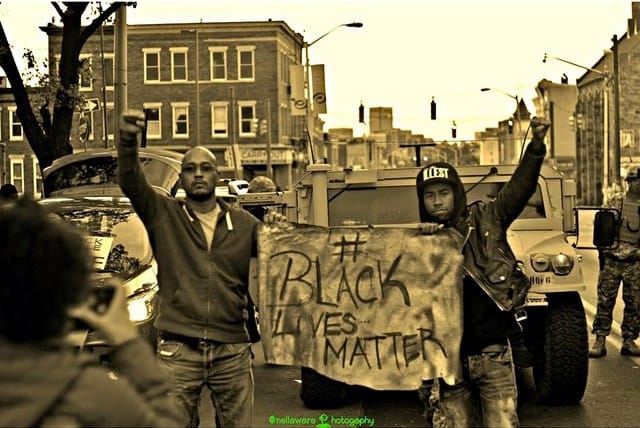 A photo from the streets of Baltimore (photo by @nellaware/Instagram)