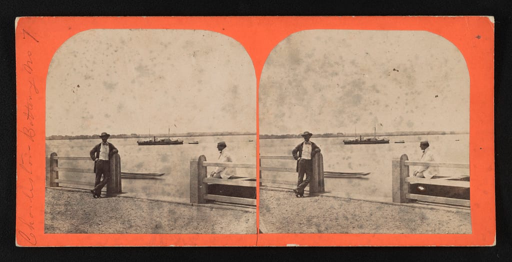 Charleston Battery, no. 7 - Osborn & Durbec, photographer Date Created:Published- [Charleston, S.C.] - [Osborn & Durbec's Southern Stereoscopic & Photographic Depot] [1860]