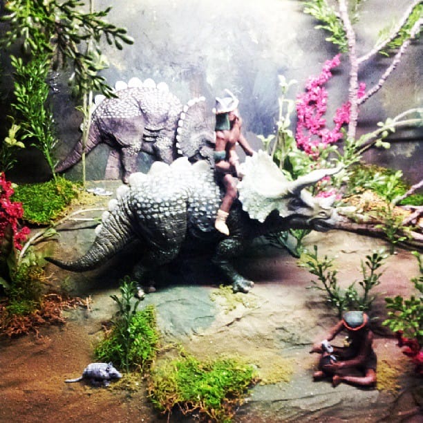 A display at the Glendive Dinosaur and Fossil Museum (photo by Vicki Tran/Instagram)