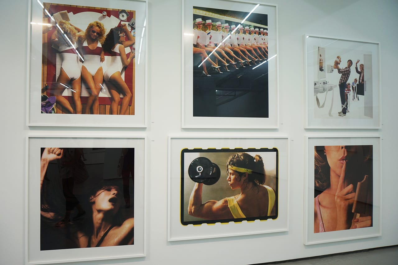 Installation view, 'Hank Willis Thomas, Unbranded,' showing the years 1983–88