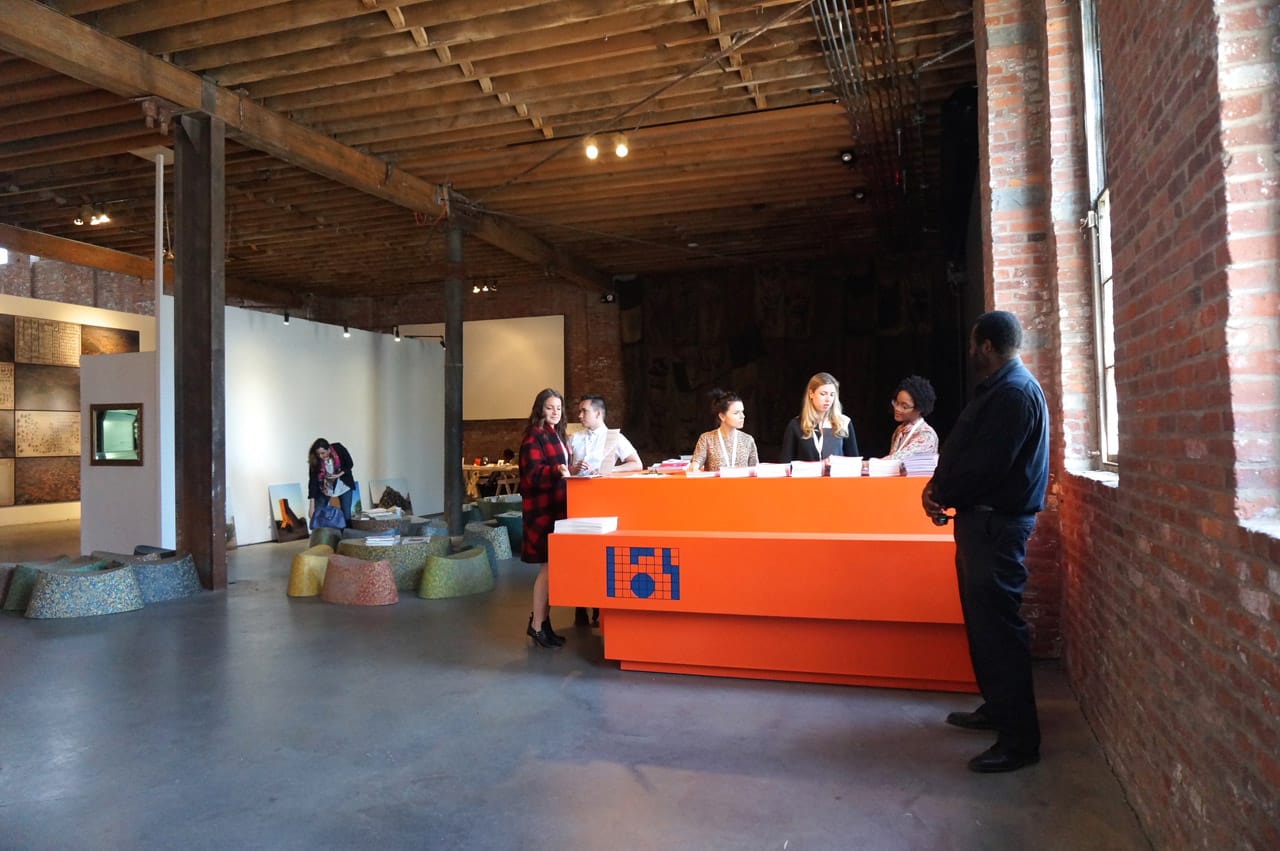 The entrance to 1:54 Contemporary African Art Fair (all photos by the author for Hyperallergic)