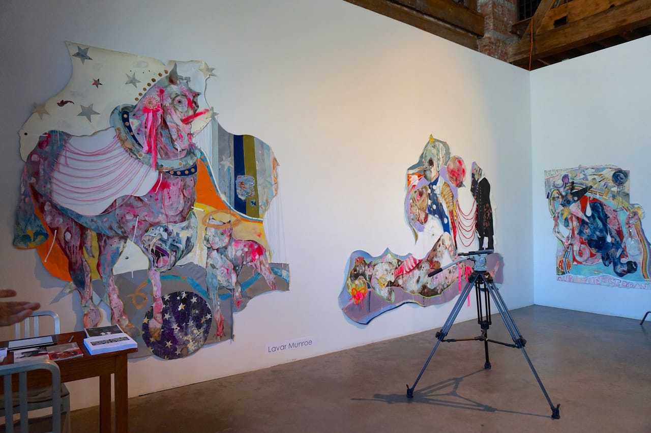 Work by Lavar Munroe at NOMAD Gallery