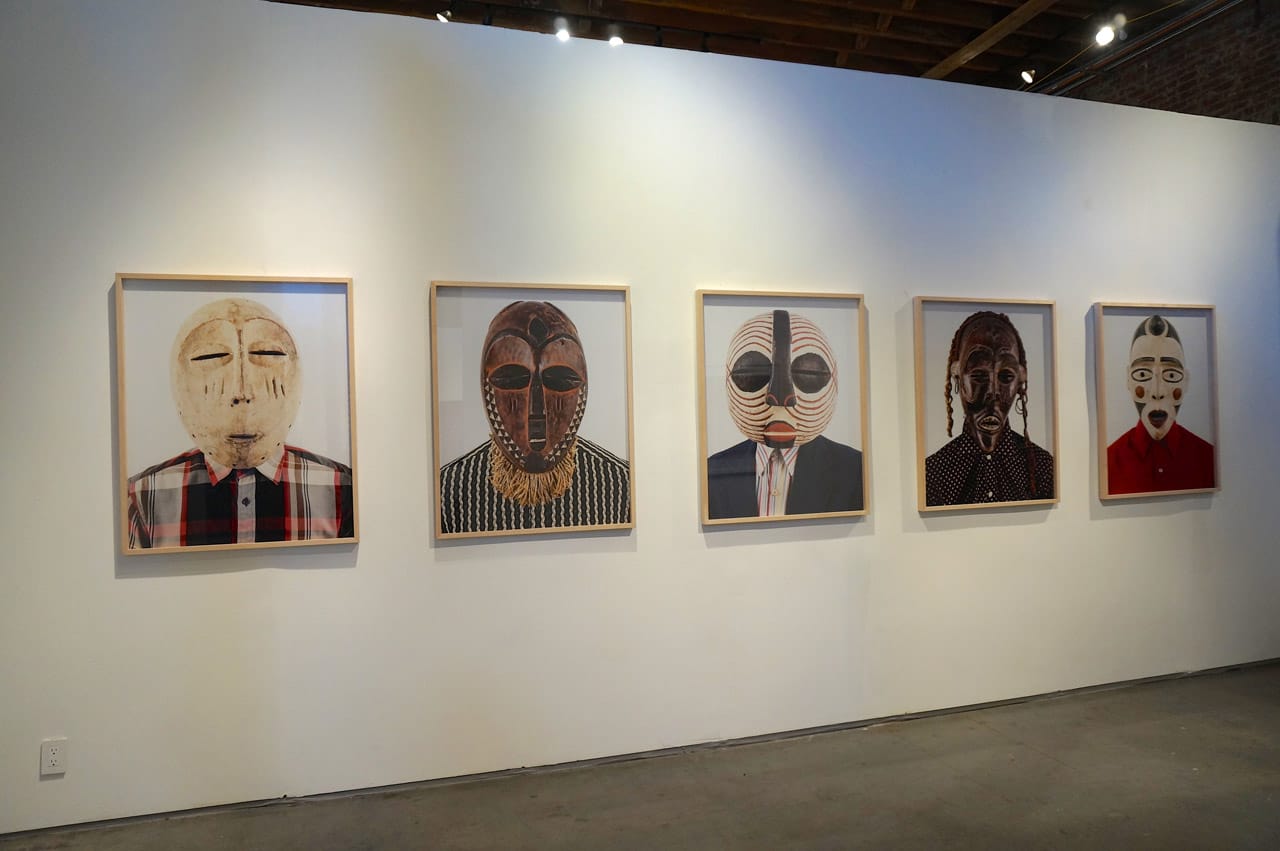 Work by Edson Chagas at A Palazzo Gallery's booth