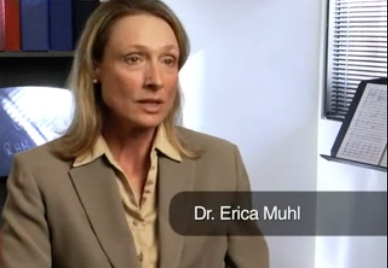 Dean Erica Muhl speaking to Artists House Music (via Artists House Music's YouTube channel)