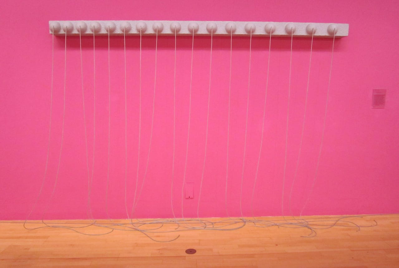 Eva Hesse, "Addendeum" (1967) (photo by Rept0n1x via Wikimedia Commons)