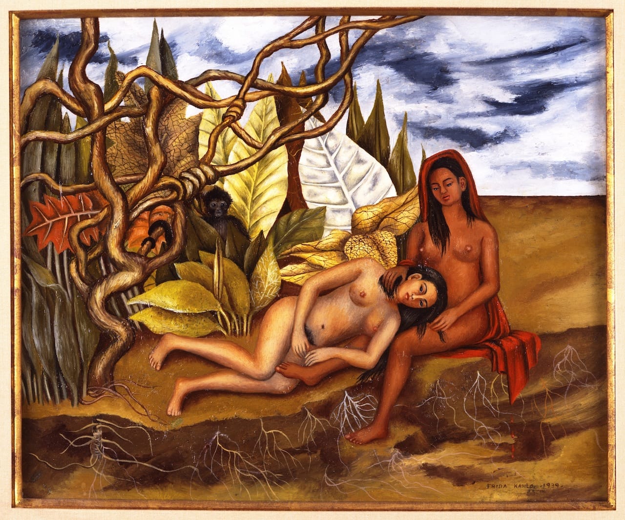 FridaKahlo,Two Nudes in a Forest, 1939Collection of Jon Shirley© 2015 Banco de México Diego Rivera Frida Kahlo Museums Trust, Mexico, D.F. / Artists Rights Society (ARS), New