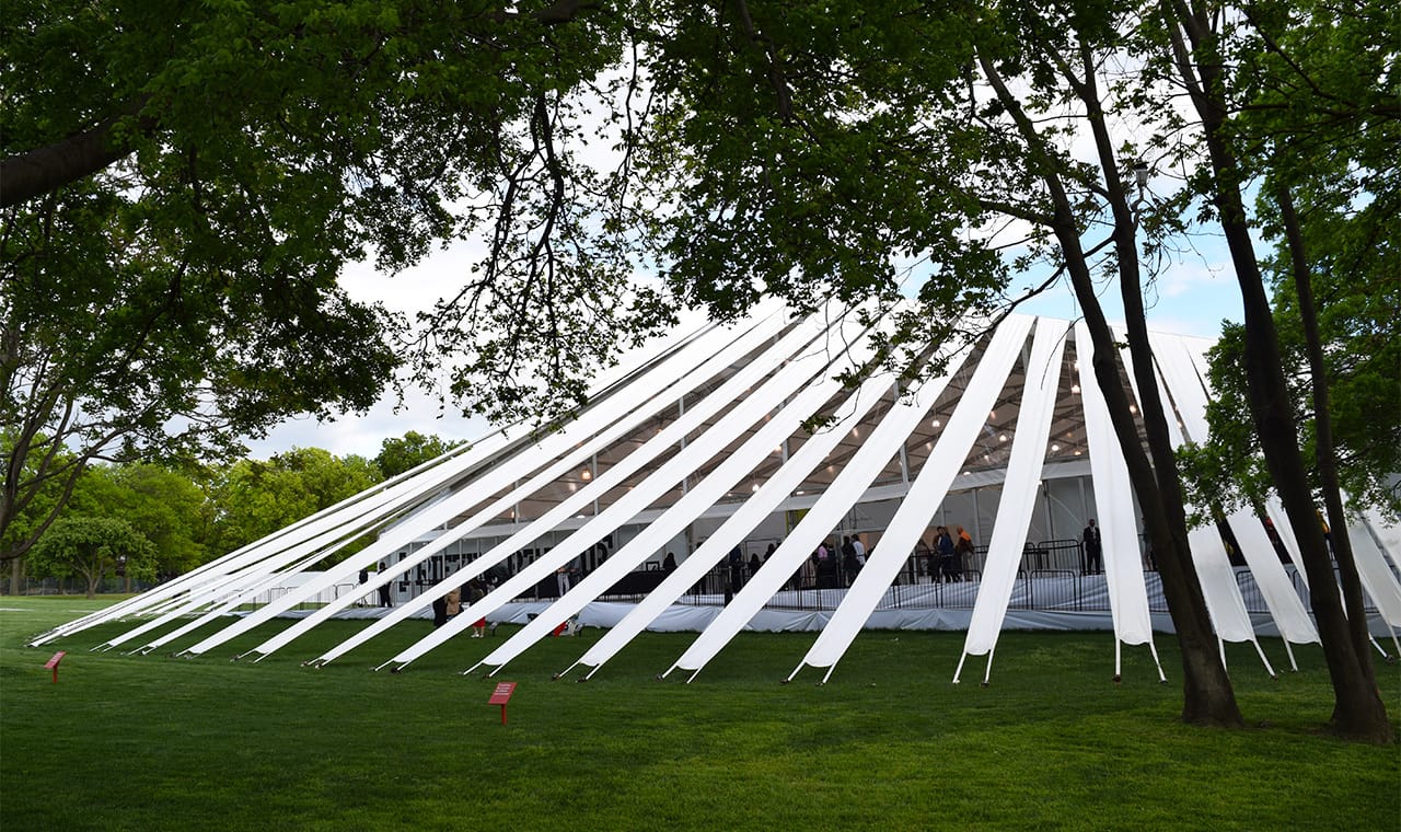 The entrance to Frieze New York 2015 (all photos by the author)