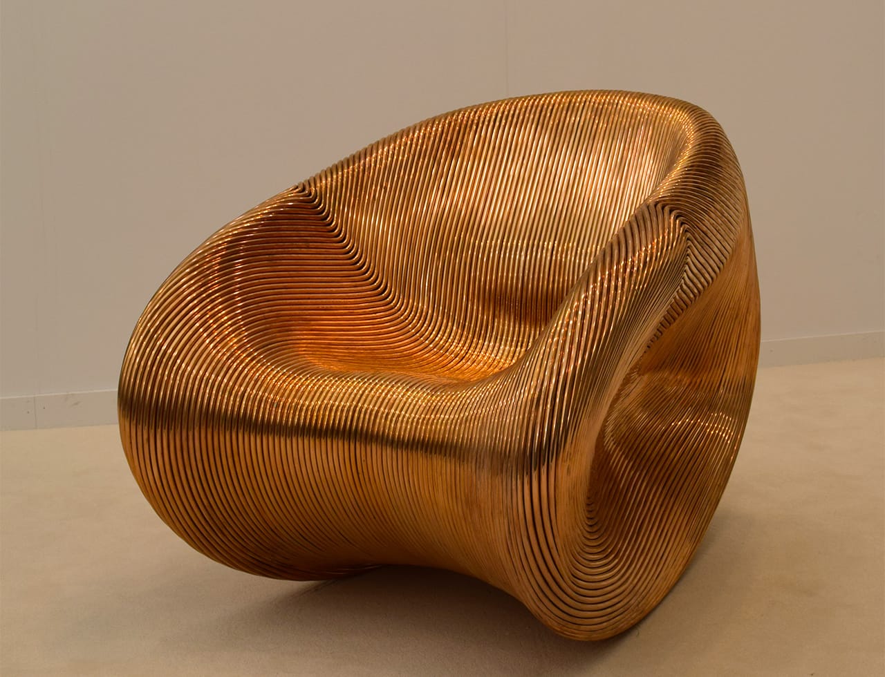 Ron Arad, "Solid Rocker" (2009) in Paul Kasmin Gallery's booth at Frieze New York 2015