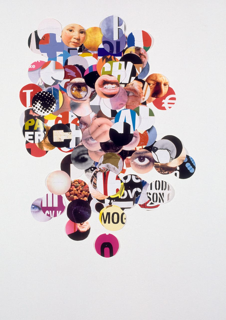 Rianne Petter and René Put, "Poster No. 524: Focal Point" (2012), cut paper, 46.5 x 33 in. (Courtesy of the designers)