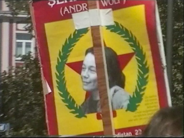 Hito Steyerl, still from "November" (2004), digital video with sound, 25 mins
(courtesy the artist and Andrew Kreps, New York)