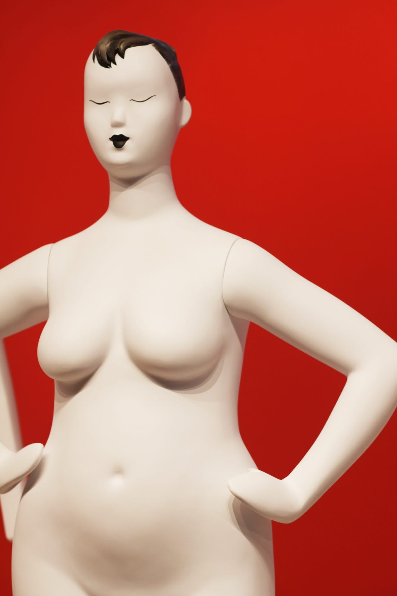 Ruben Toledo, "Birdie", (1999), Fiberglass, 70 x 30 x 13 in. (177.8 x 76.2 x 33 cm)