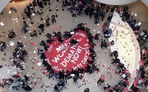 May Day Occupation at Guggenheim Closes Museum #GuggOccupied