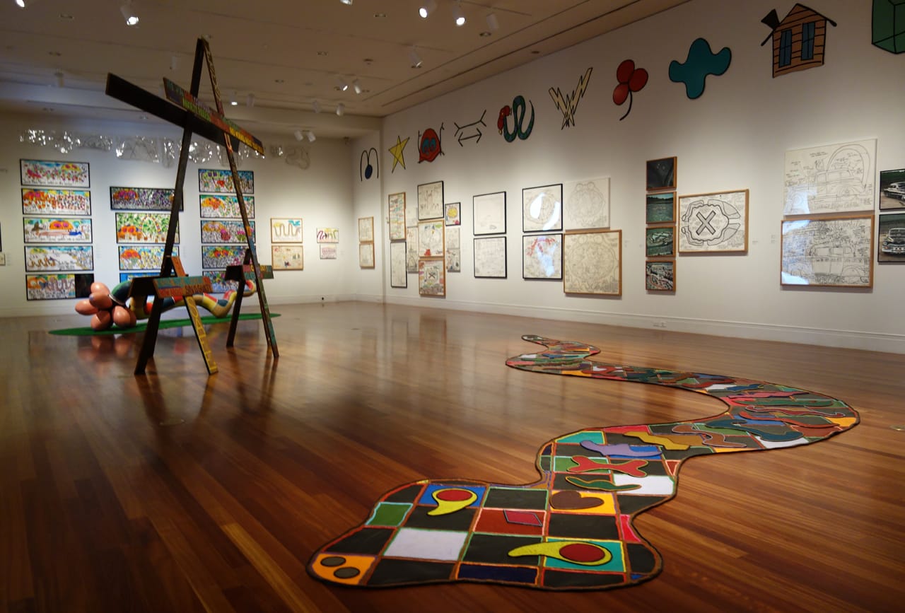 Installation view of 'Jim Roche: Cultural Mechanic'