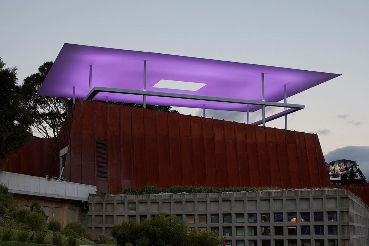 The Museum of Old and New Art in Hobart, Tasmania (photo by Museum of Old and New Art, via Facebook)