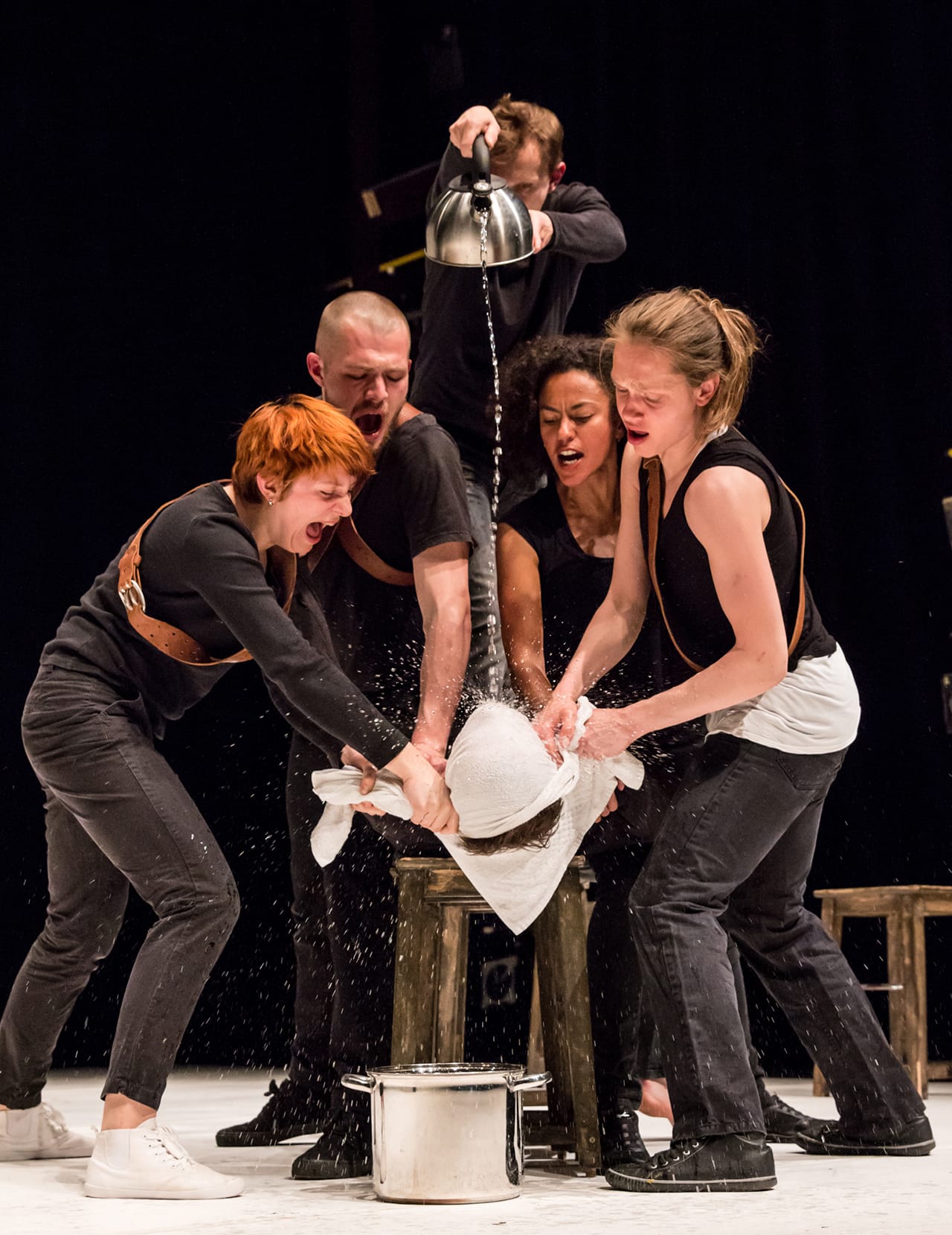 Belarus Free Theatre's 'Trash Cuisine' at La MaMa (photo by Jinyoul Lim)