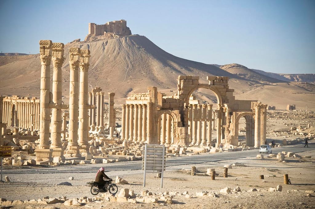 View of the ancient ruins of Palmyra (photo by Marc Veraart, via Flickr)