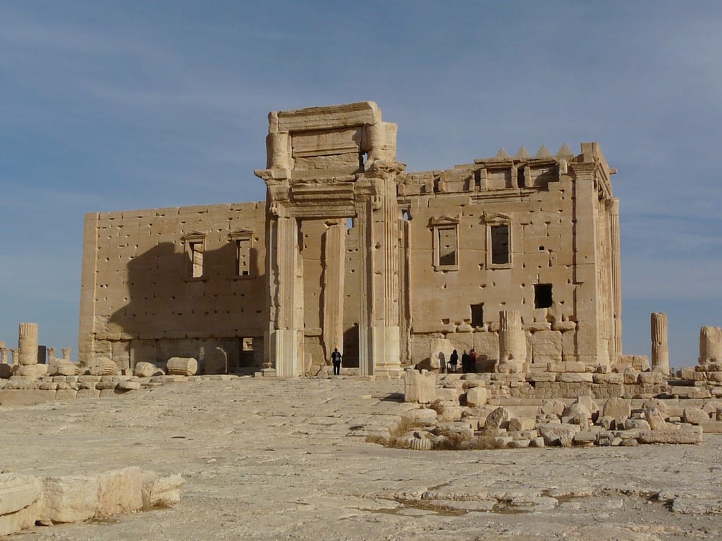 Temple of Baal in Palmyra (photo by Varun Shiv Kapur, via Flickr)