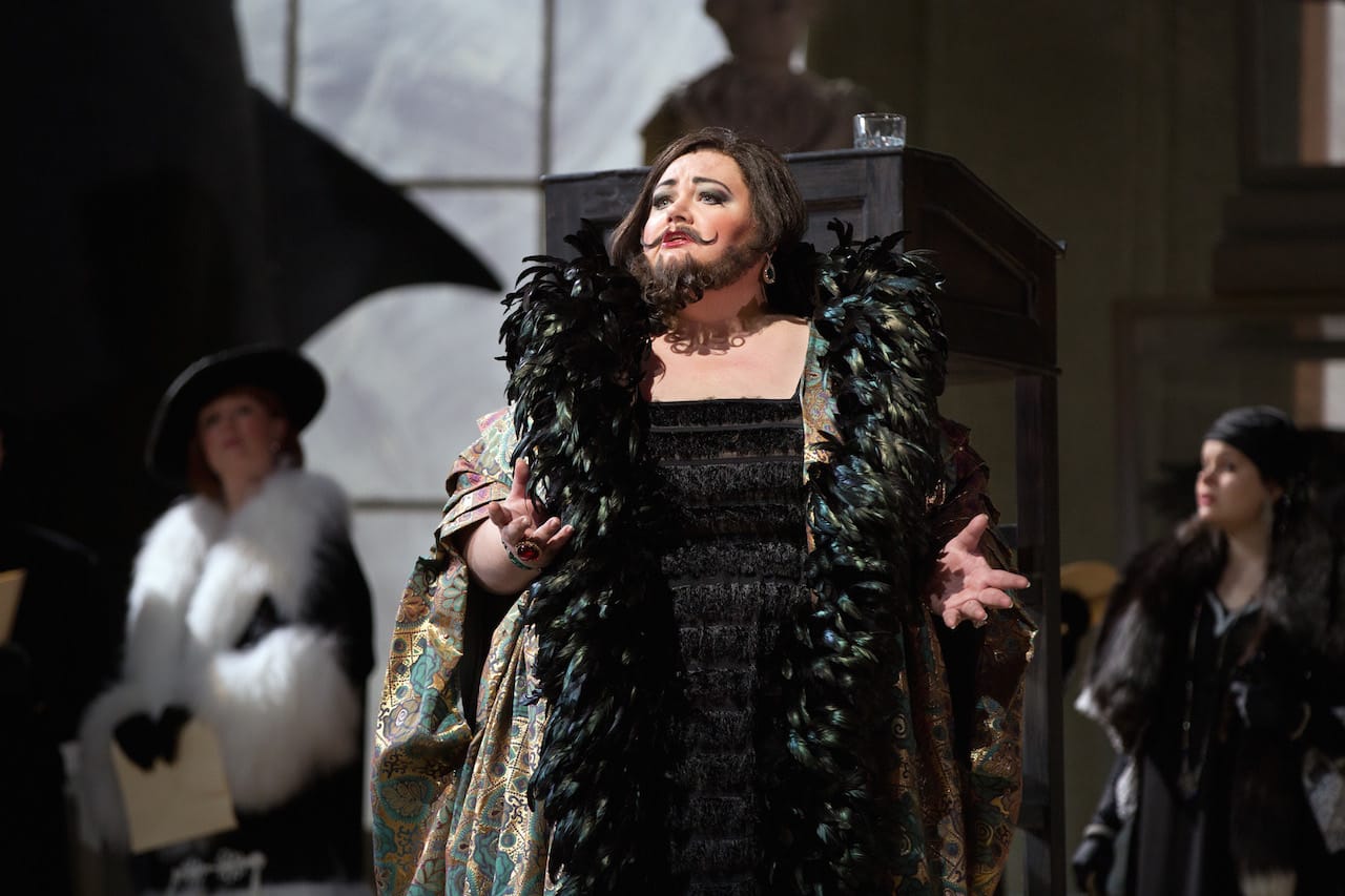 Stephanie Blythe as Baba the Turk in Stravinksky's "The Rake's Progress"