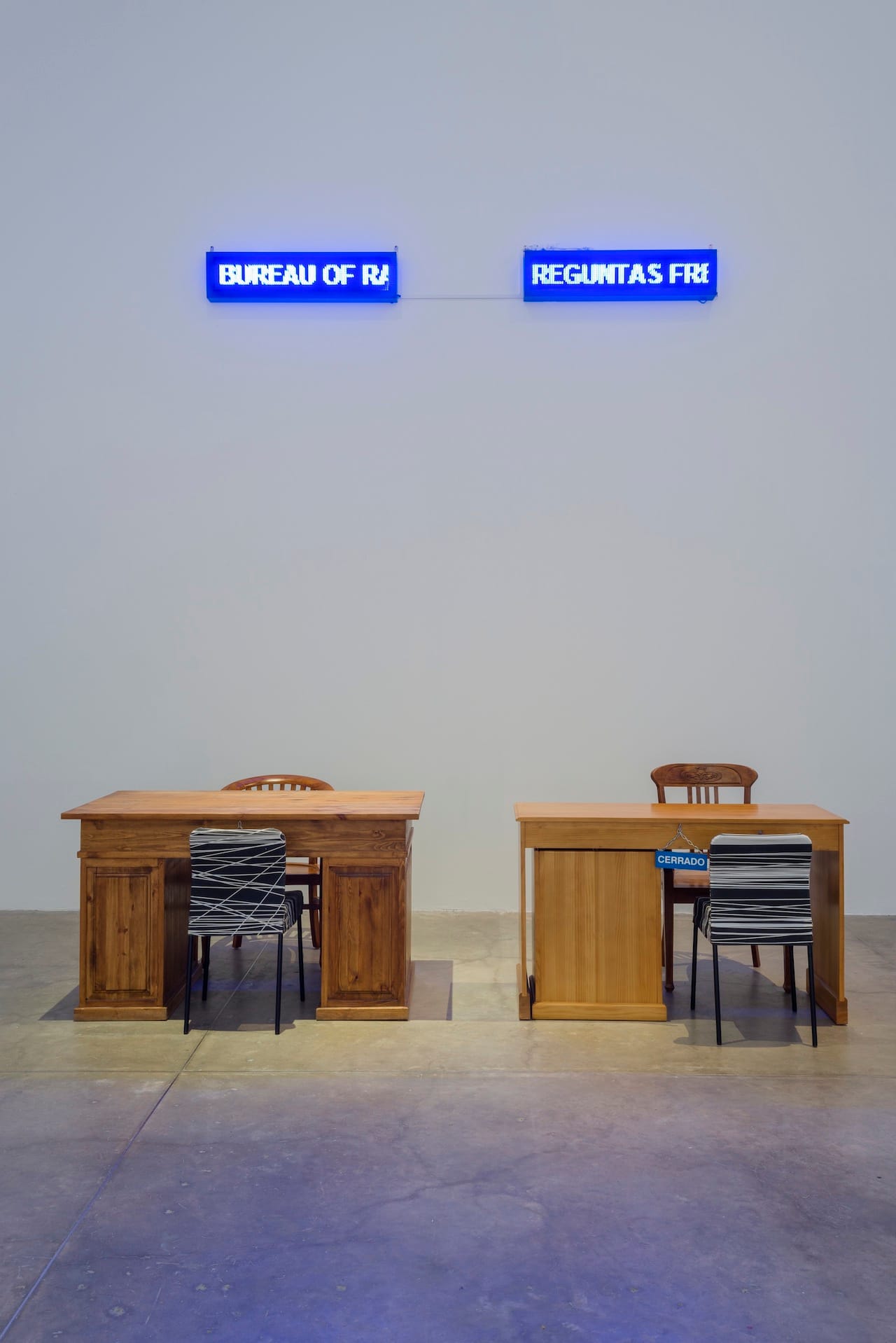 Work by Raqs Media Collective at MUAC (image courtesy MUAC) (click to enlarge)