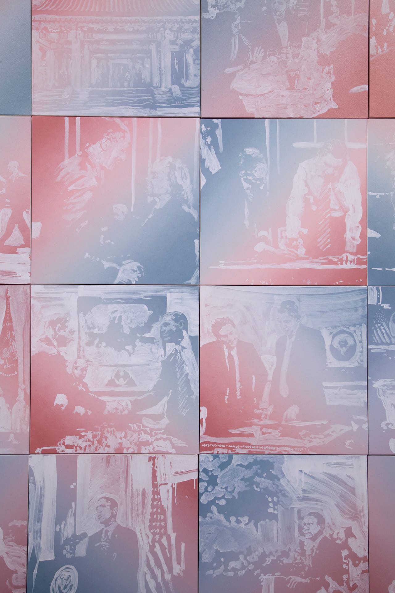 Detail of 'The Obama Paintings' (click to enlarge)