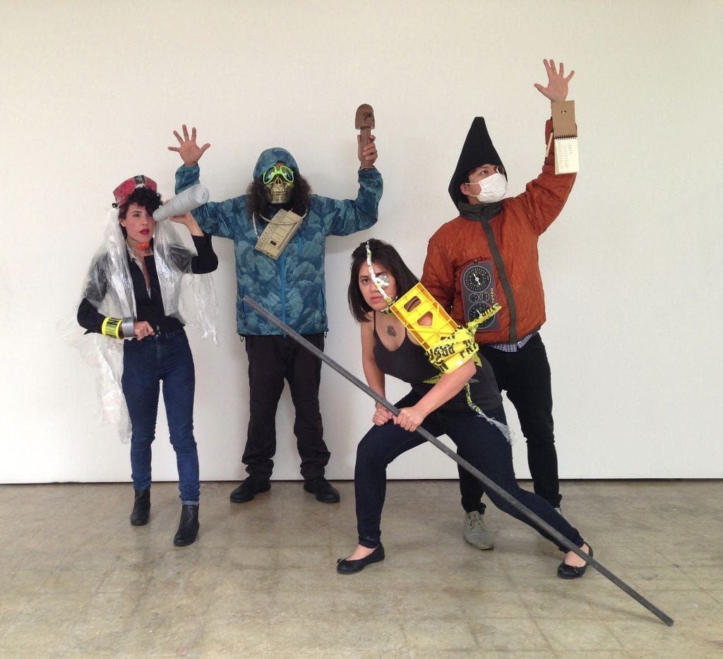 Slanguage Studio, First day in Residence at 18th Street, 2015. (via 18thstreet.org)