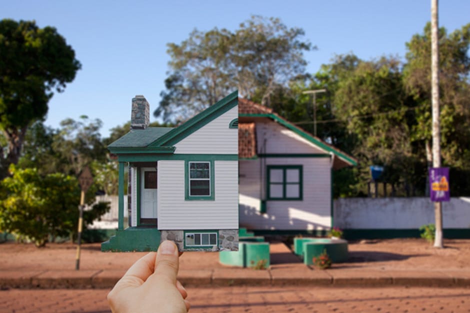 Clarissa Tossin, "When two places look alike" (2012), Photograph series, 40in. x 27in. (via samuelfreeman.com)