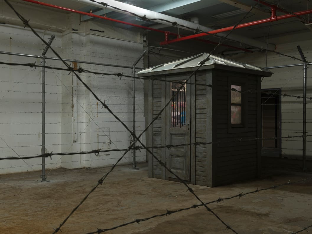 Hale Tenger, “We didn't go outside; we were always on the outside/ We didn't go inside; we were always on the inside” (1995/2015) (click to enlarge)