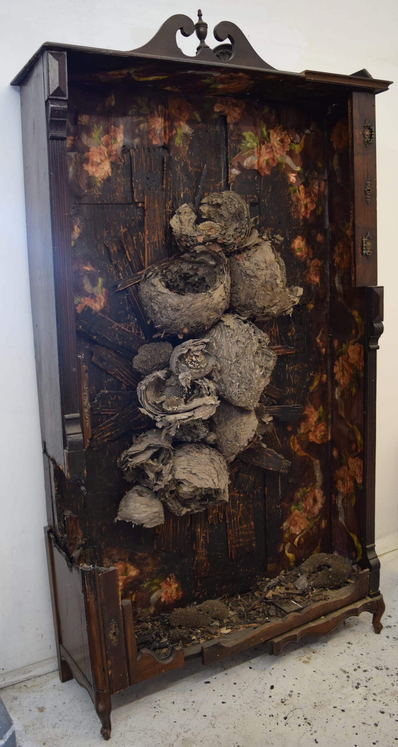 A sculpture by Chris Marshall in studio 303 at 1717 Troutman