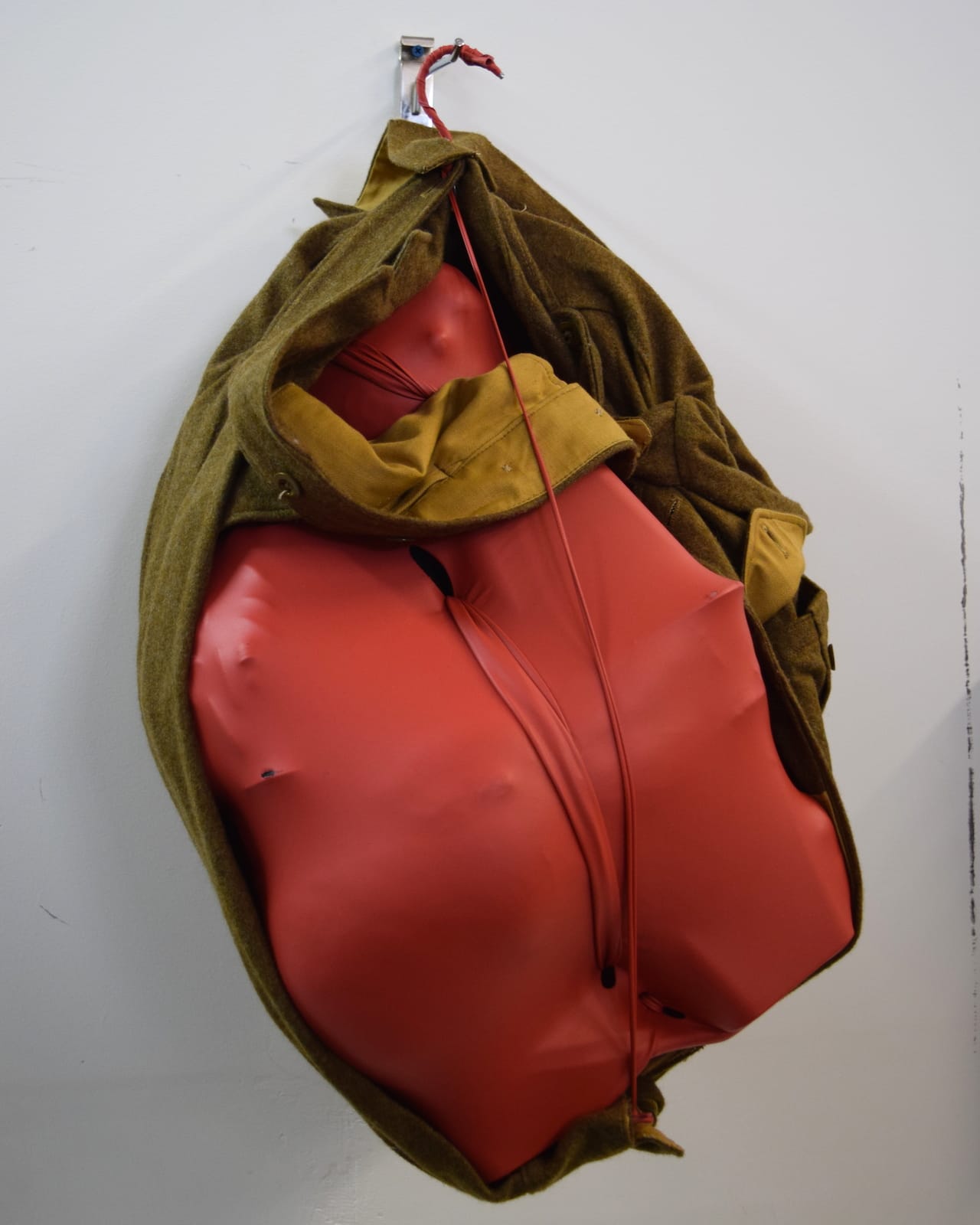 A sculpture by Amy Giovanna Rinaldi in her studio (#321) at 1717 Troutman