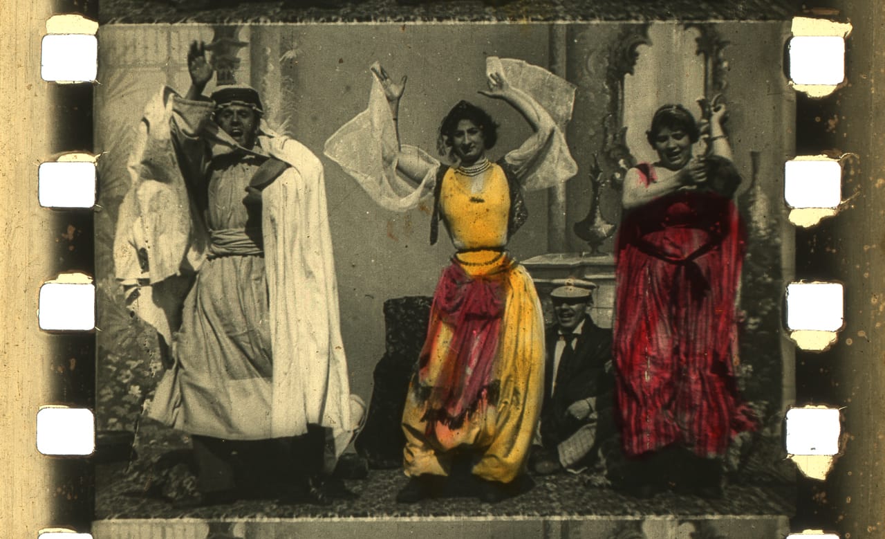 Film still from 'Fantasia of Color in Early Cinema'