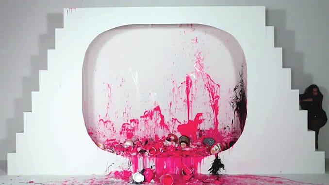 Kate Gilmore, "Love ‘Em, Leave ‘Em" (2013), video (via armoryarts.org)