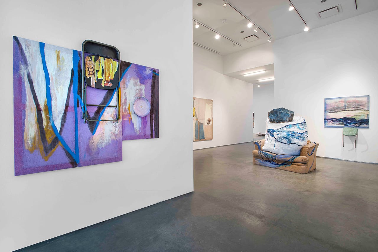 Installation view, 'Jessica Jackson Hutchins: I Do Choose' at Marianne Boesky Gallery (all images courtesy the artist and Marianne Boesky Gallery)