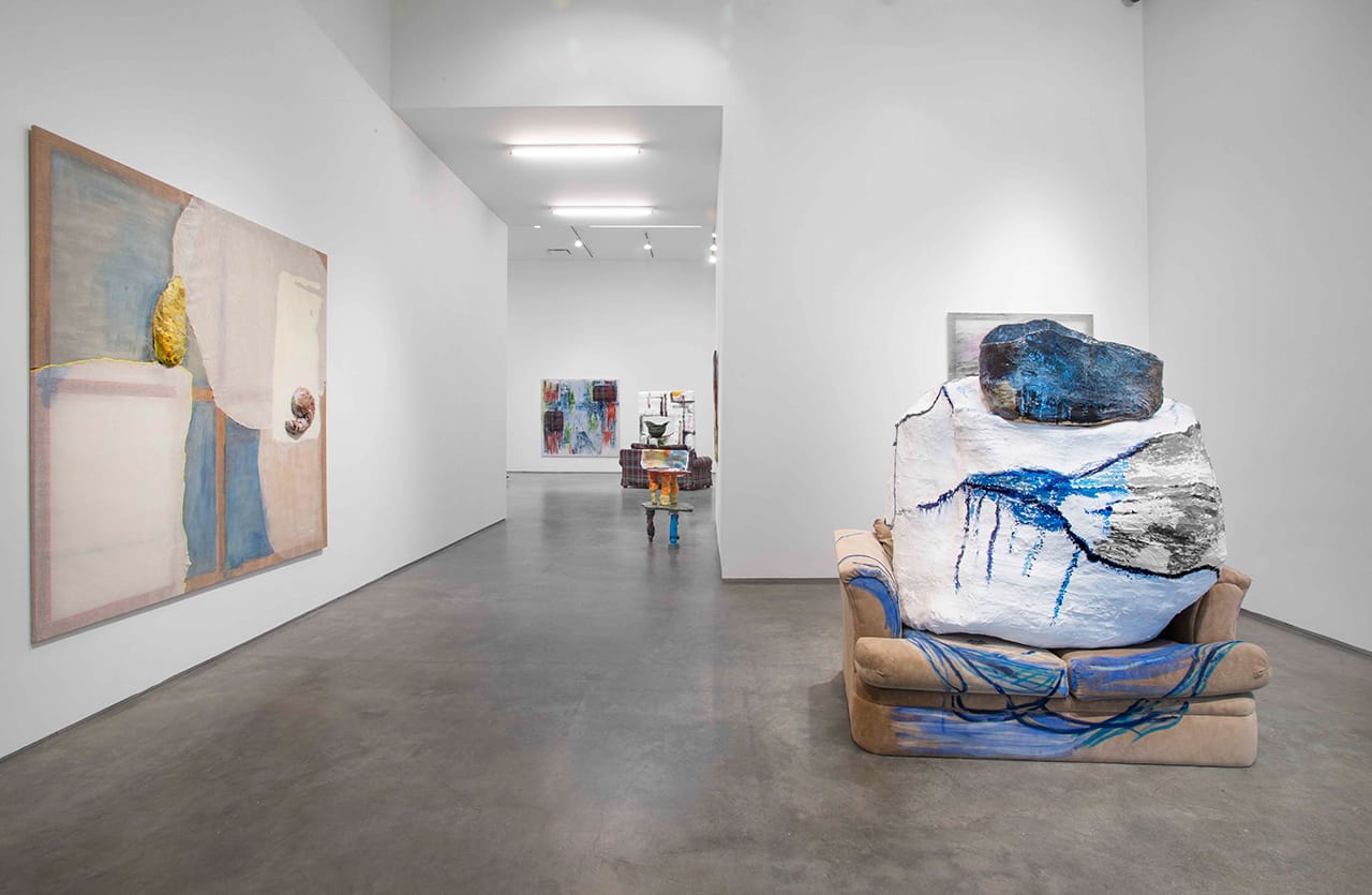 Installation view, 'Jessica Jackson Hutchins: I Do Choose' at Marianne Boesky Gallery 