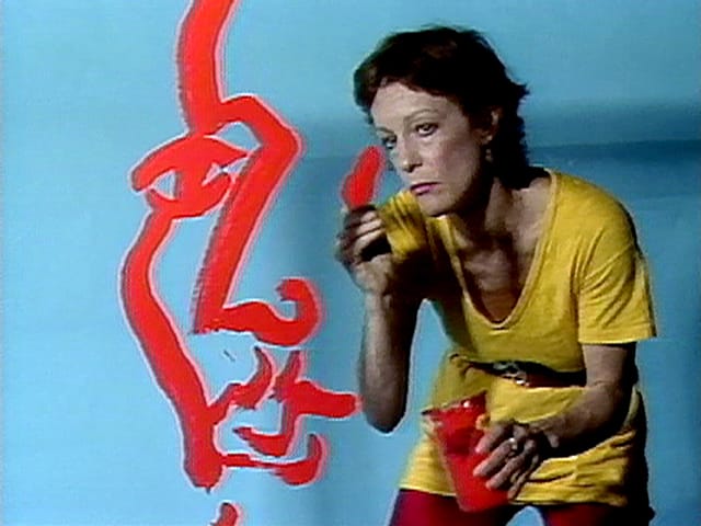 Joan Jonas, still from "Double Lunar Dogs" (1984), 24:04 min, color, sound (all images courtesy Electronic Arts Intermix [EAI], NY)