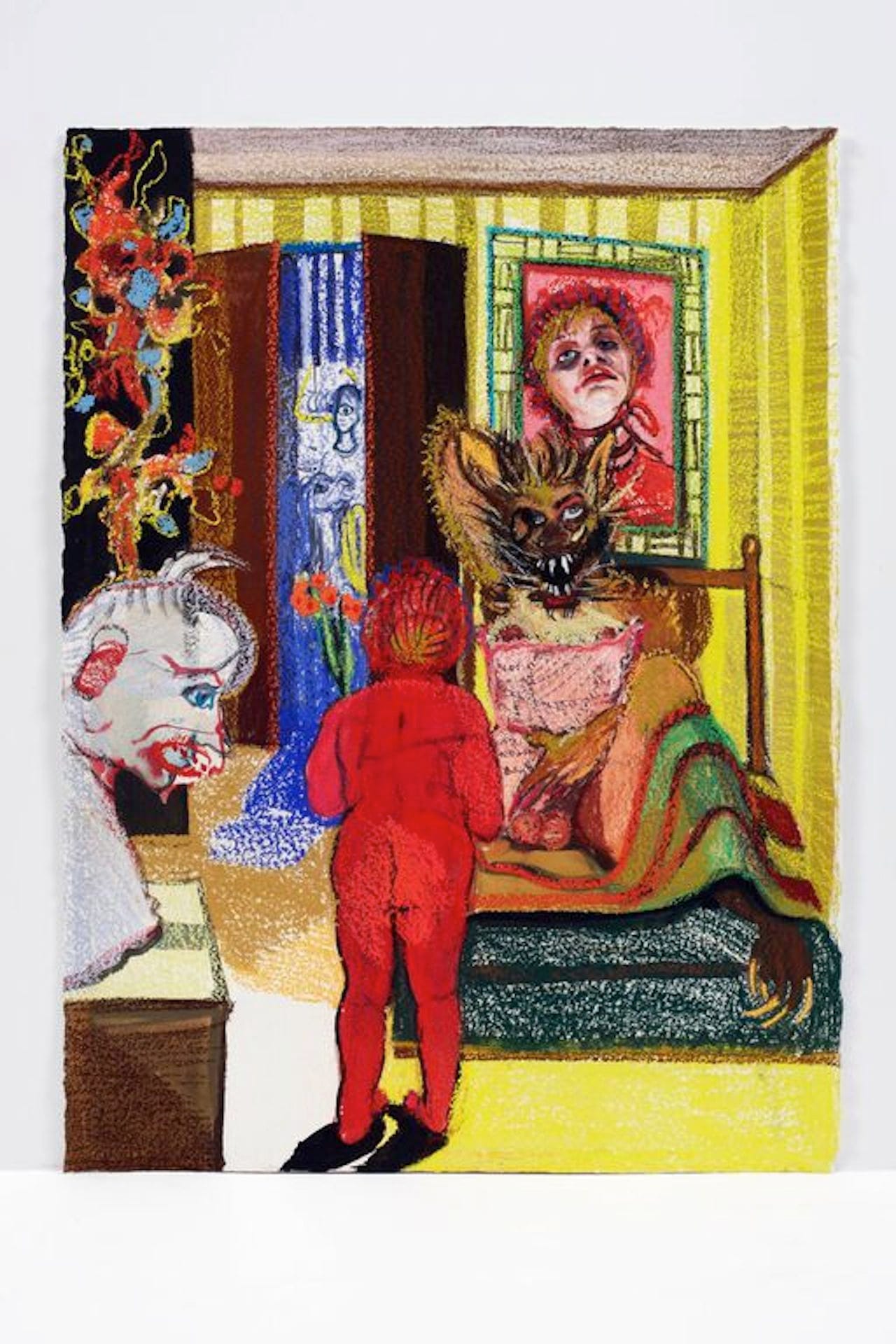 Natalie Frank, "Little Red Cap I"  (2011-14) (courtesy of the Drawing Center