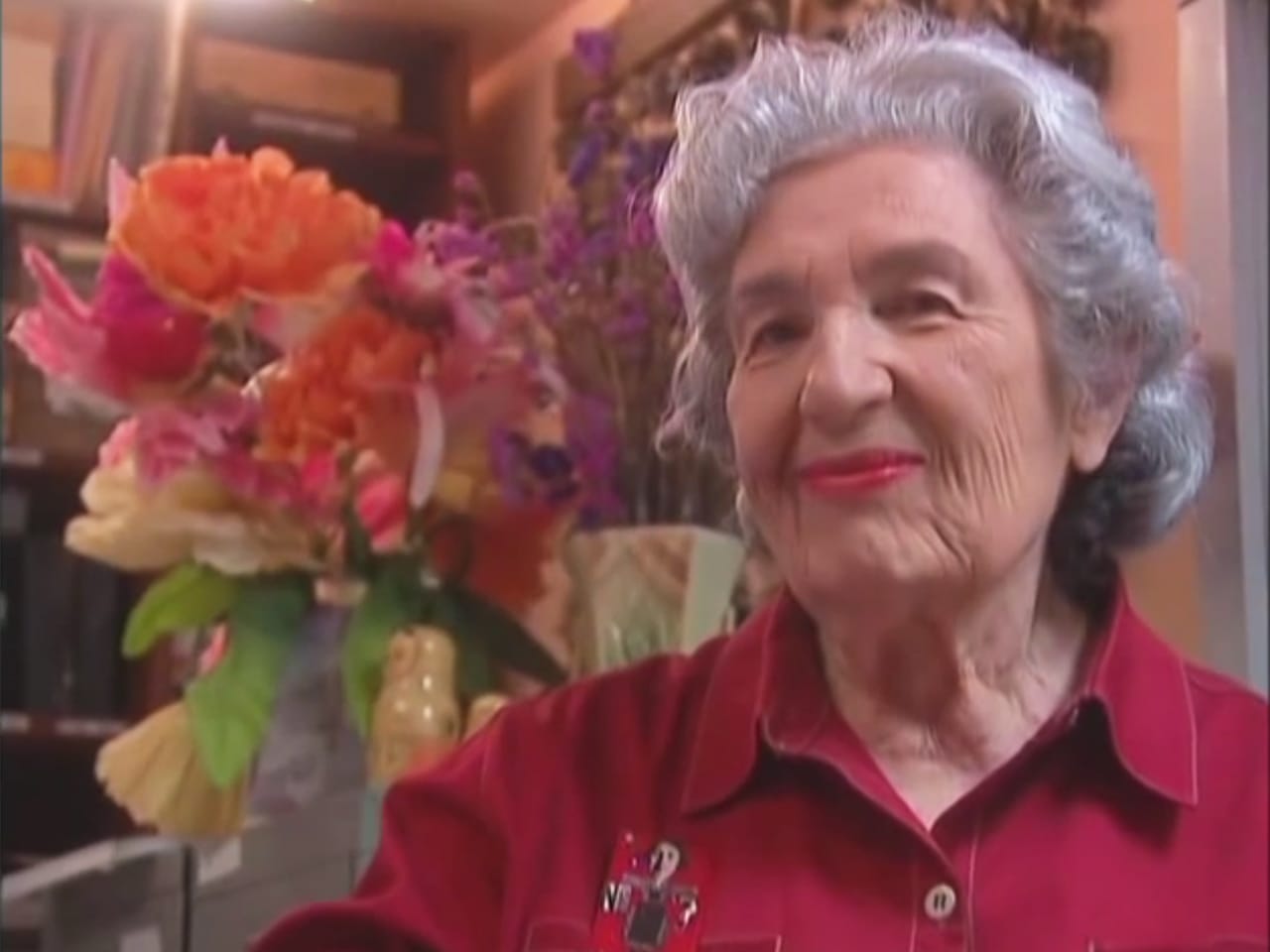 Miriam Schapiro (screenshot via YouTube)