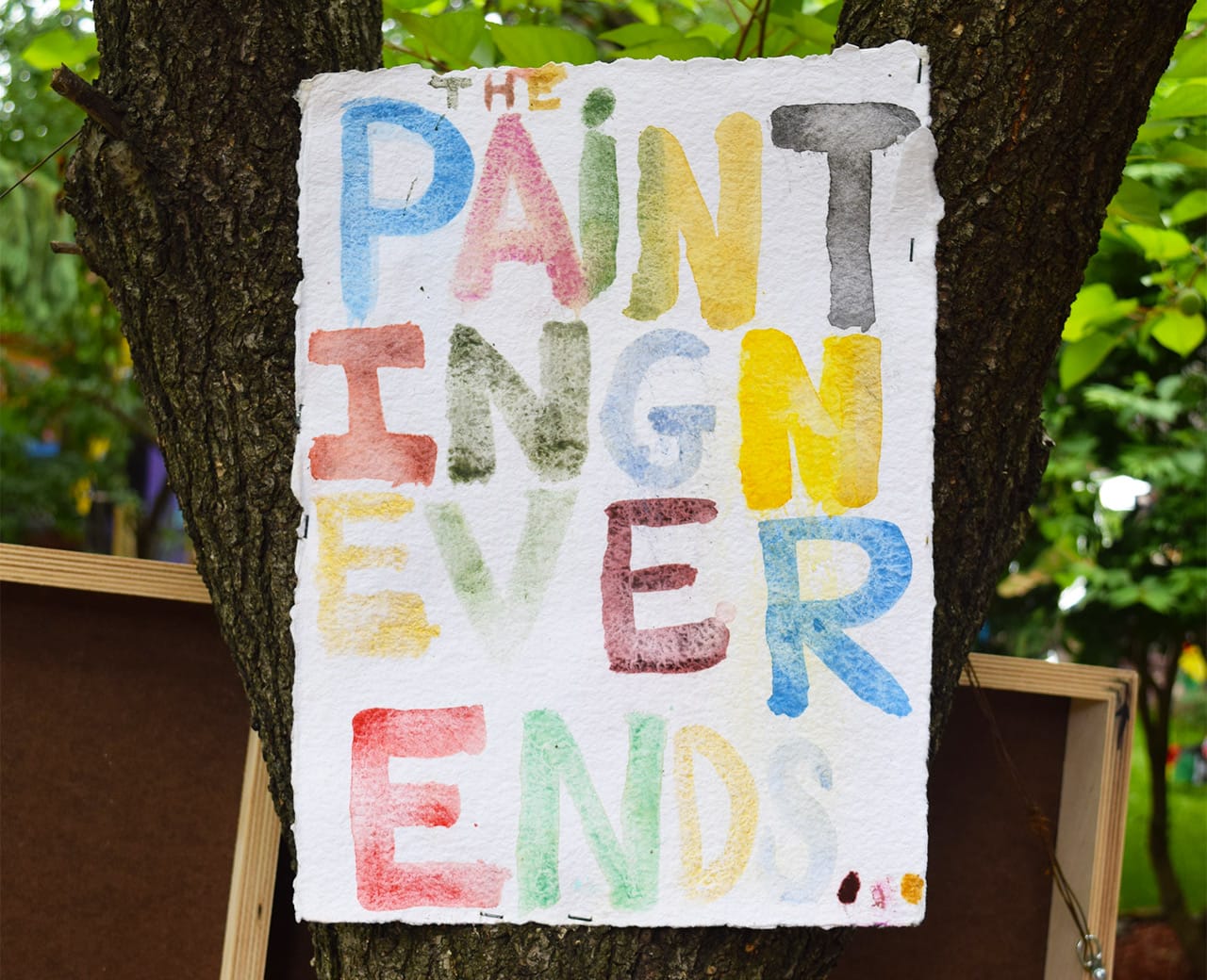 Painting by Ben Pritchard