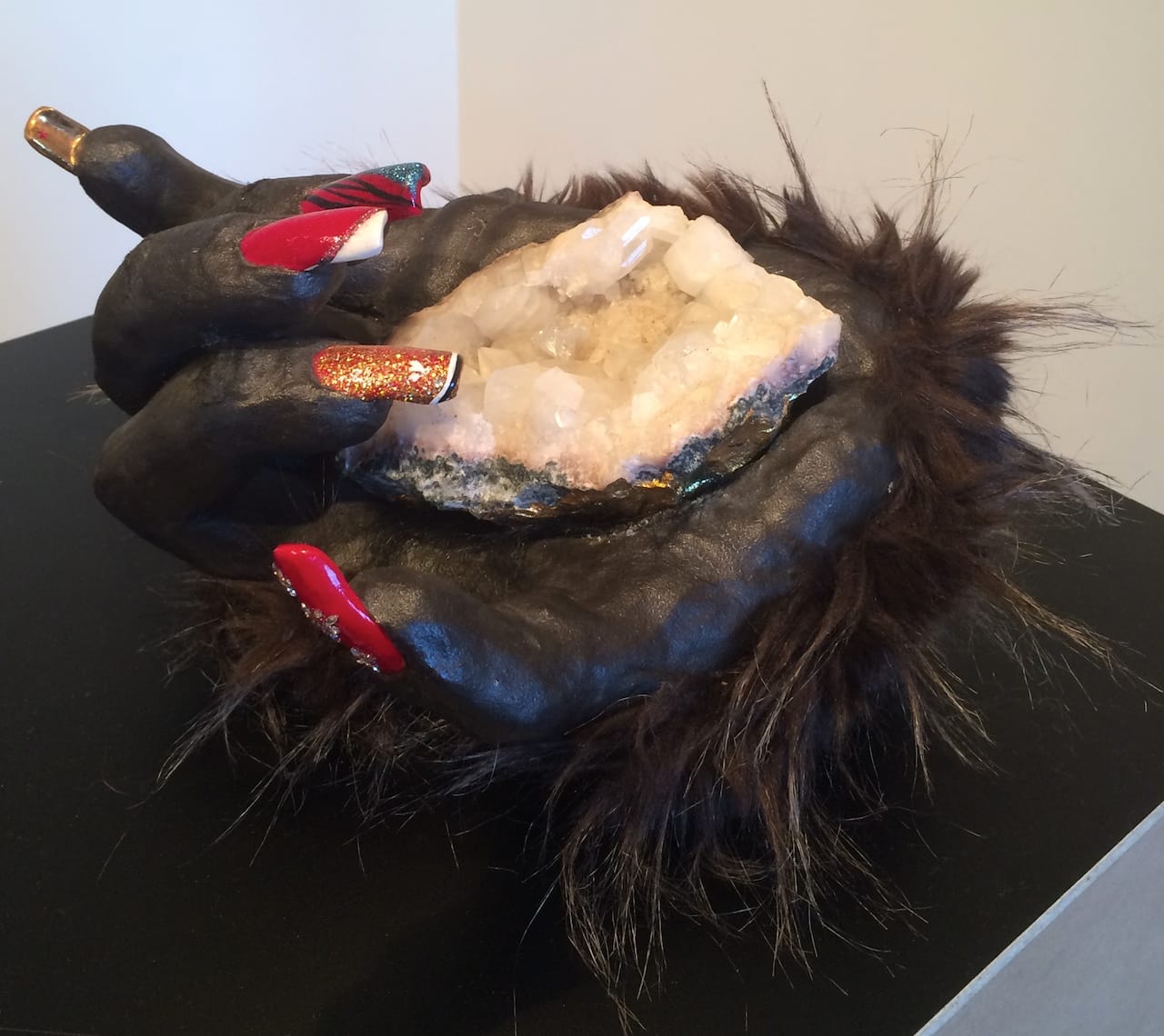 Roxanne Jackson, "Ice Ice Baby" (2013) (photo by the author for Hyperallergic)
