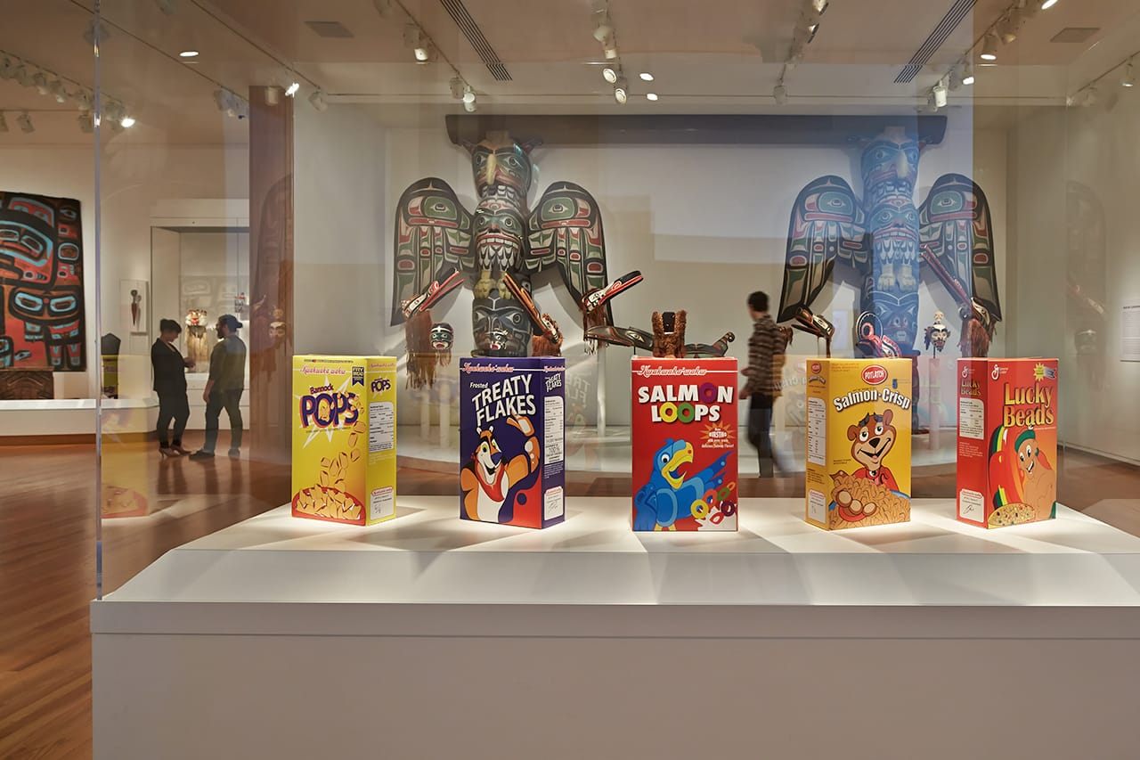 The Native American Galleries at the Seattle Art Museum (photo by Benjamin Benschneider)