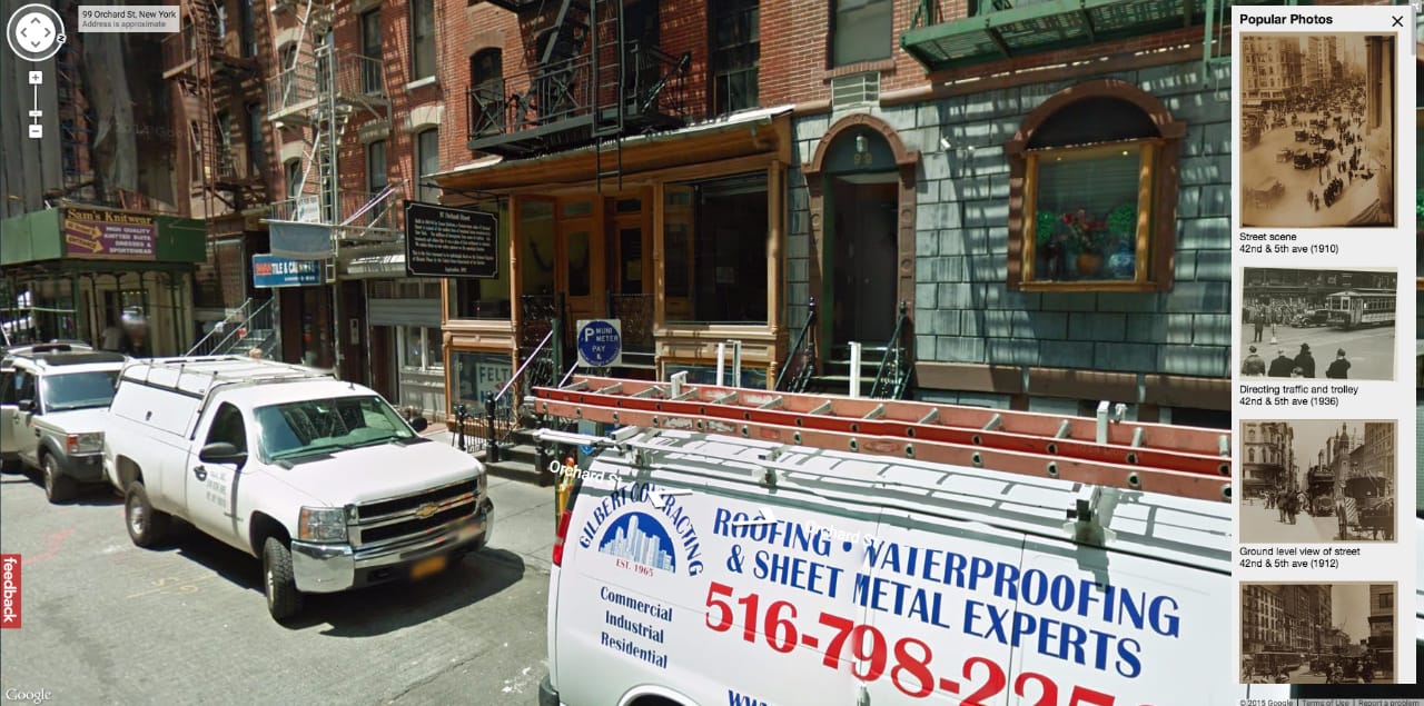 The Tenement Museum today on Google Maps
