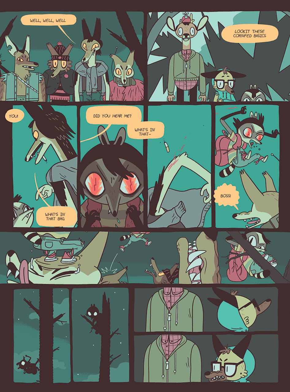 Page from 'Vacancy' by Jen Lee