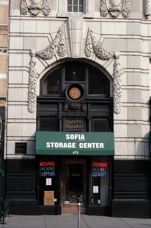 Different time periods of typography in New York City