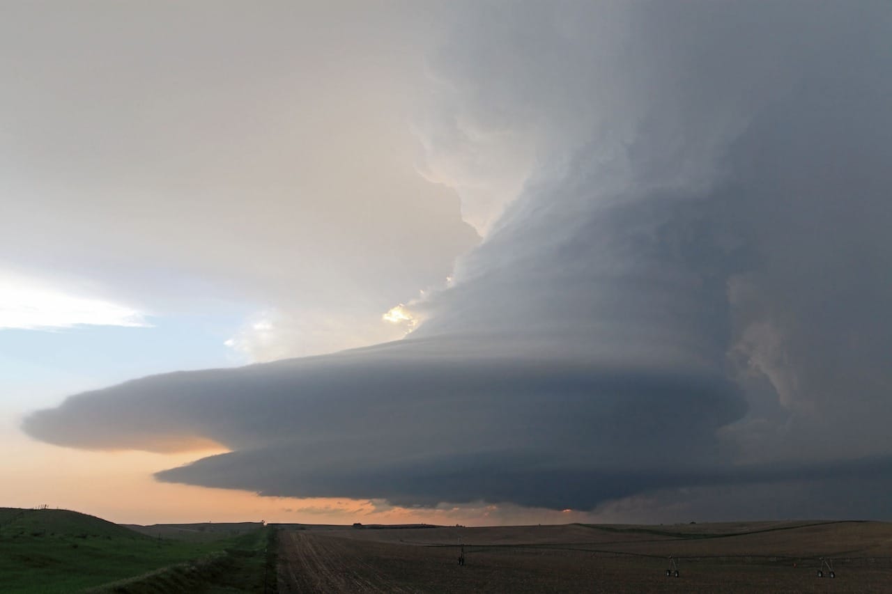 Roger Edwards (Norman, Oklahoma) Twisted Perspective, size not specified Photograph (courtesy 2015 National Weather Center Biennale)