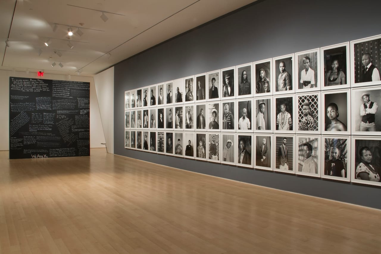 Zanele Muholi. Installation View. Courtesy of the Brooklyn Museum