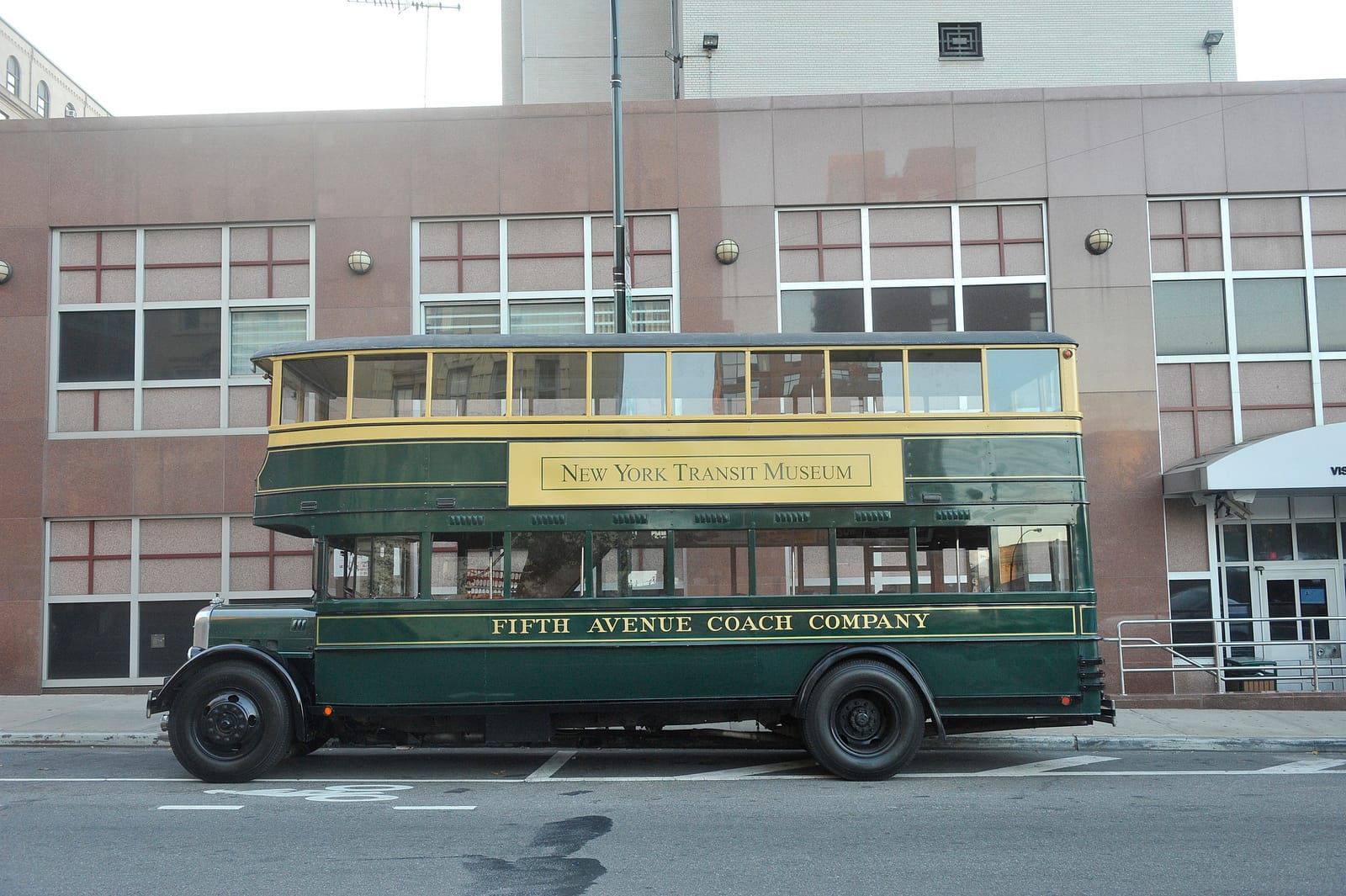 "Betsy," the New York Transit Museum's 1931 double-decker Fifth Avenue Coach (photo by MTAphotos/Flickr)
