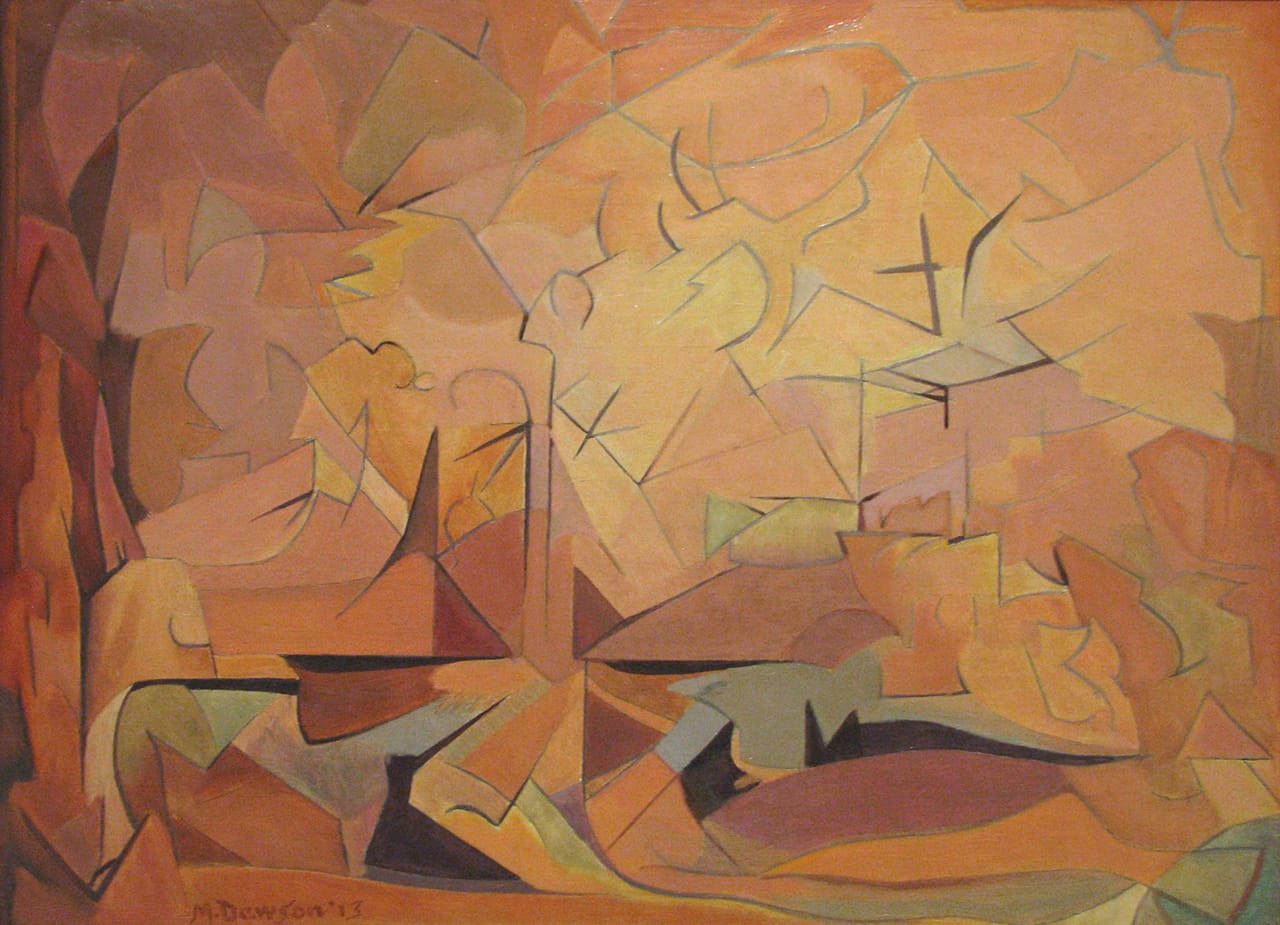 Manierre Dawson, "Afternoon II" (1913) (image courtesy Muskegon Museum of Art)
