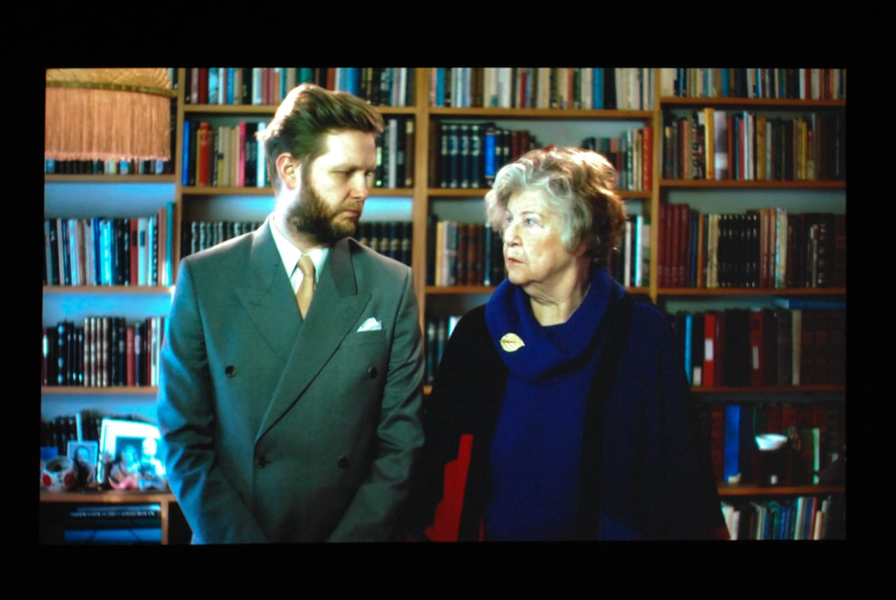 Ragnar Kjartansson, "Me and My Mother," 2015. Installation shot by the author.